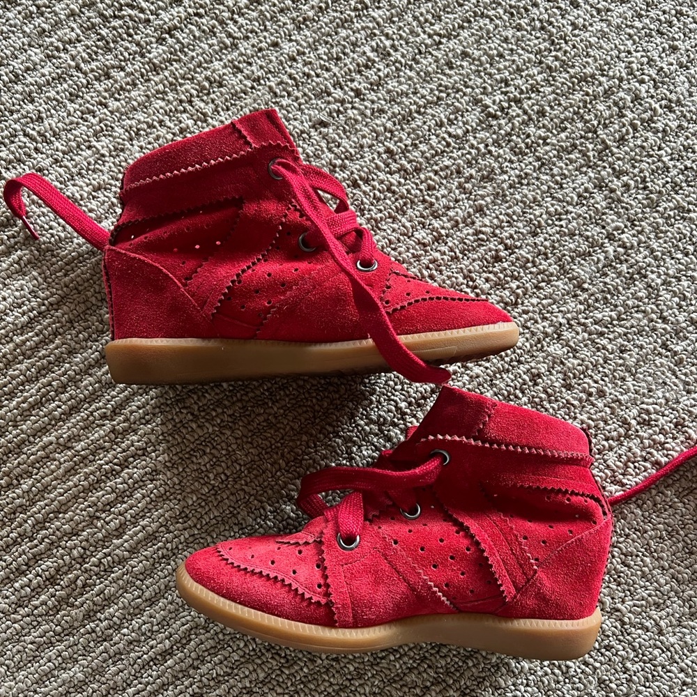 Isabel Marant Bobby Leather sneakers